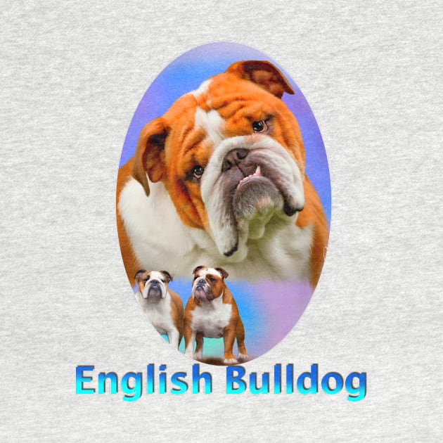 English Bulldog by BHDigitalArt